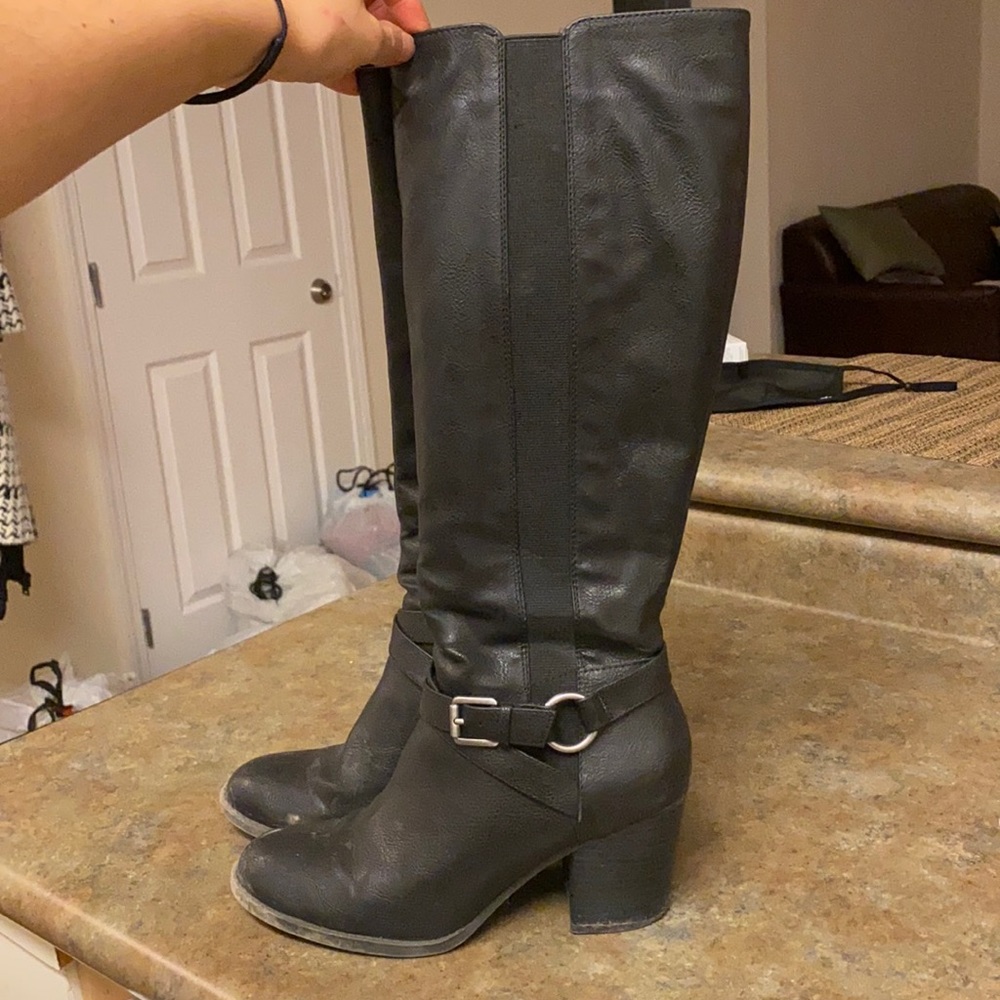 Knee high boots
